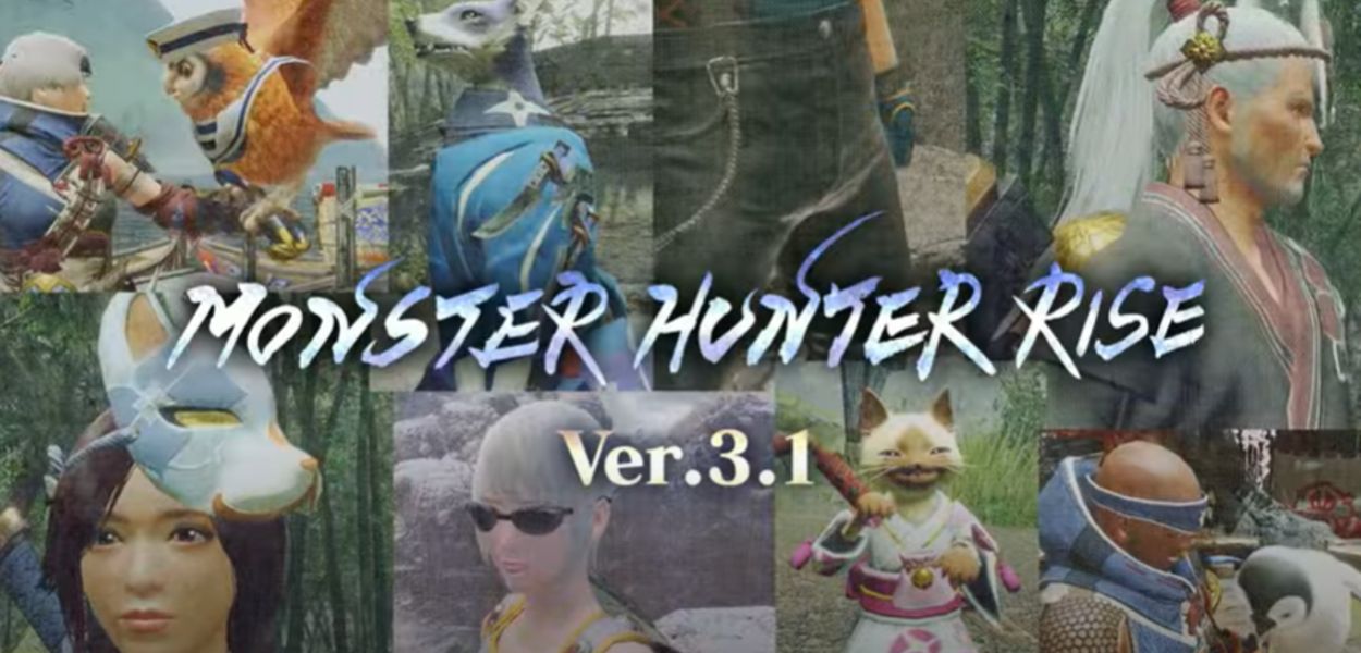 Monster Hunter Rise: disponibile l'aggiornamento 3.1