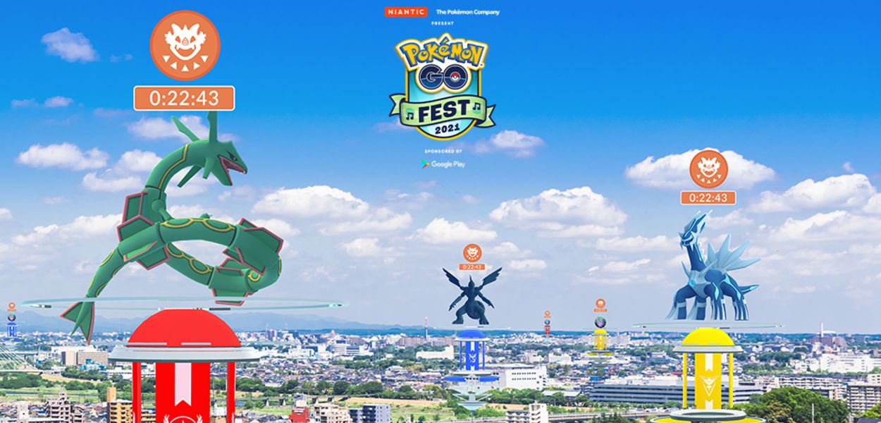 Tutti i leggendari disponibili appariranno nella giornata dei raid del Pokémon GO Fest