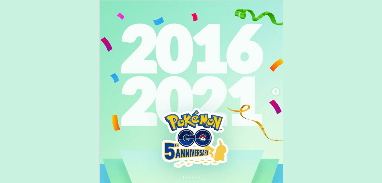 5 anni di Pokémon GO: tutti i numeri di un grandissimo successo