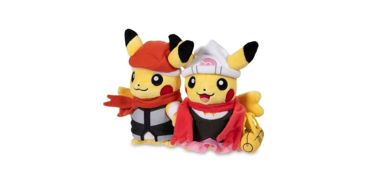 Pokémon Center: ecco i Pikachu vestiti da Lucinda e Lucas