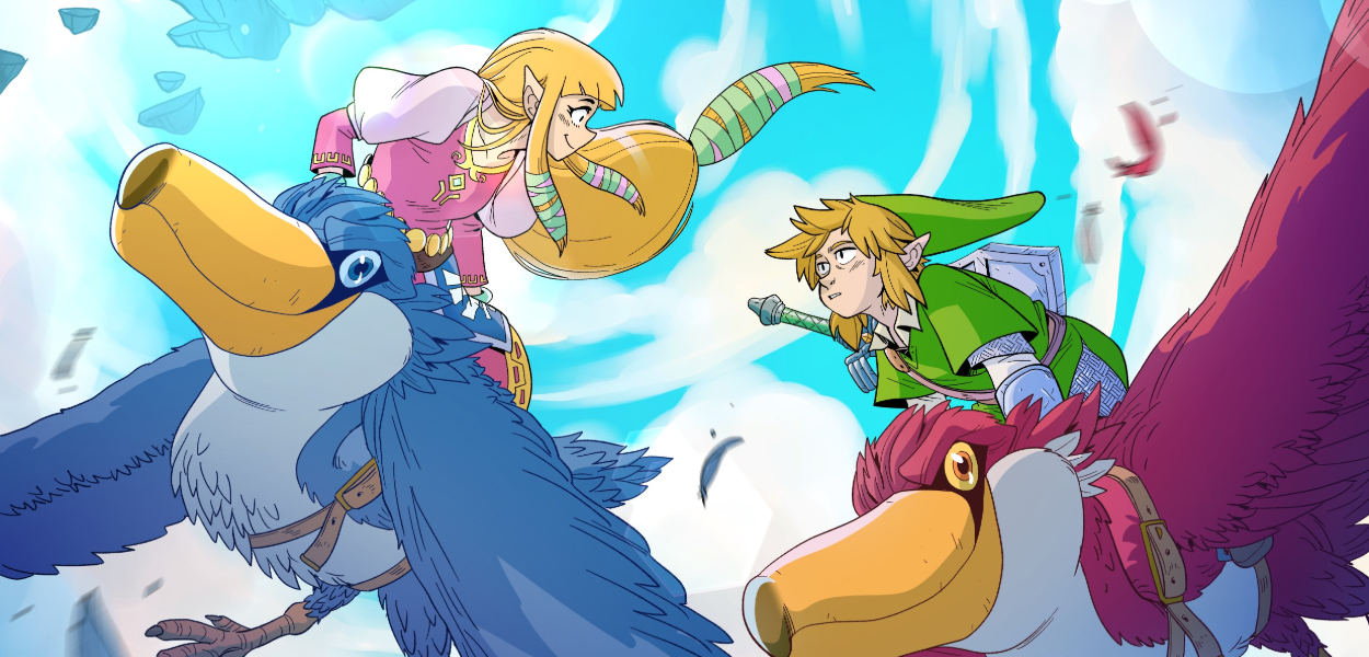 I fumettisti italiani omaggiano Zelda: Skyward Sword HD con delle cover variant