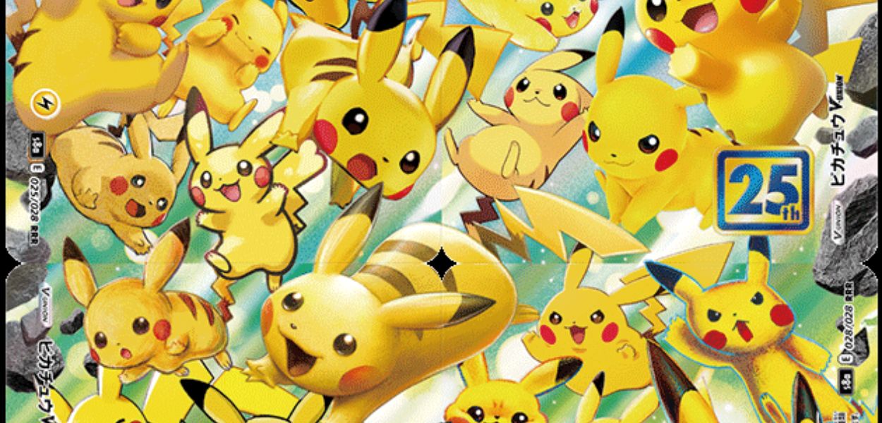 Tantissime carte di Pikachu in arrivo nell'espansione del 25° anniversario