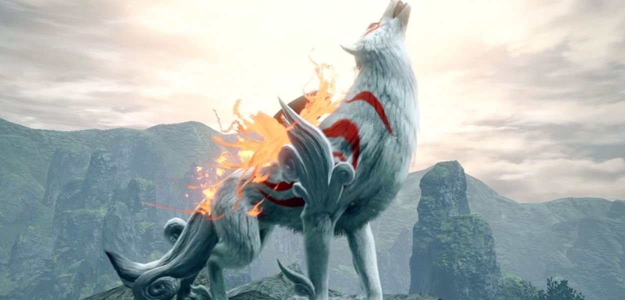 Monster Hunter Rise presenta una nuova collaborazione con Okami, svelato il trailer