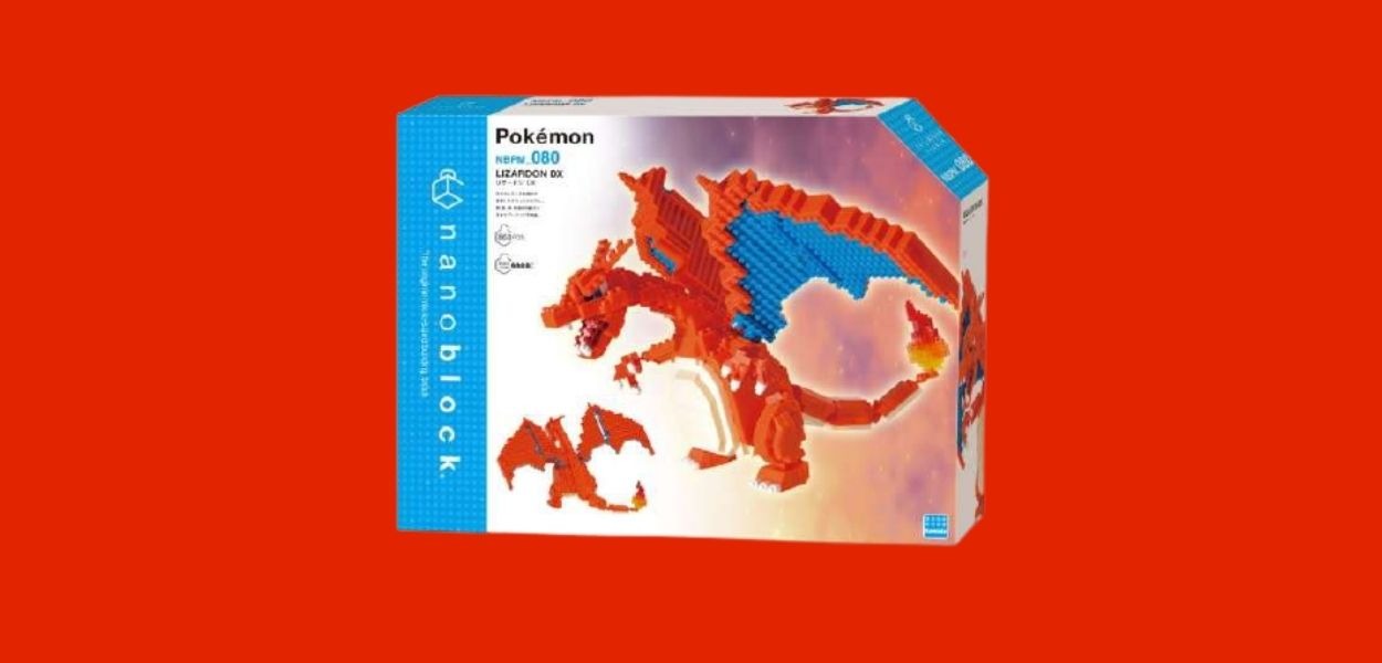 In Giappone sta per arrivare un grande Nanoblock di Charizard