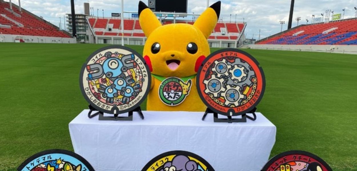 La prefettura di Osaka installa nuovi tombini a tema Pokémon