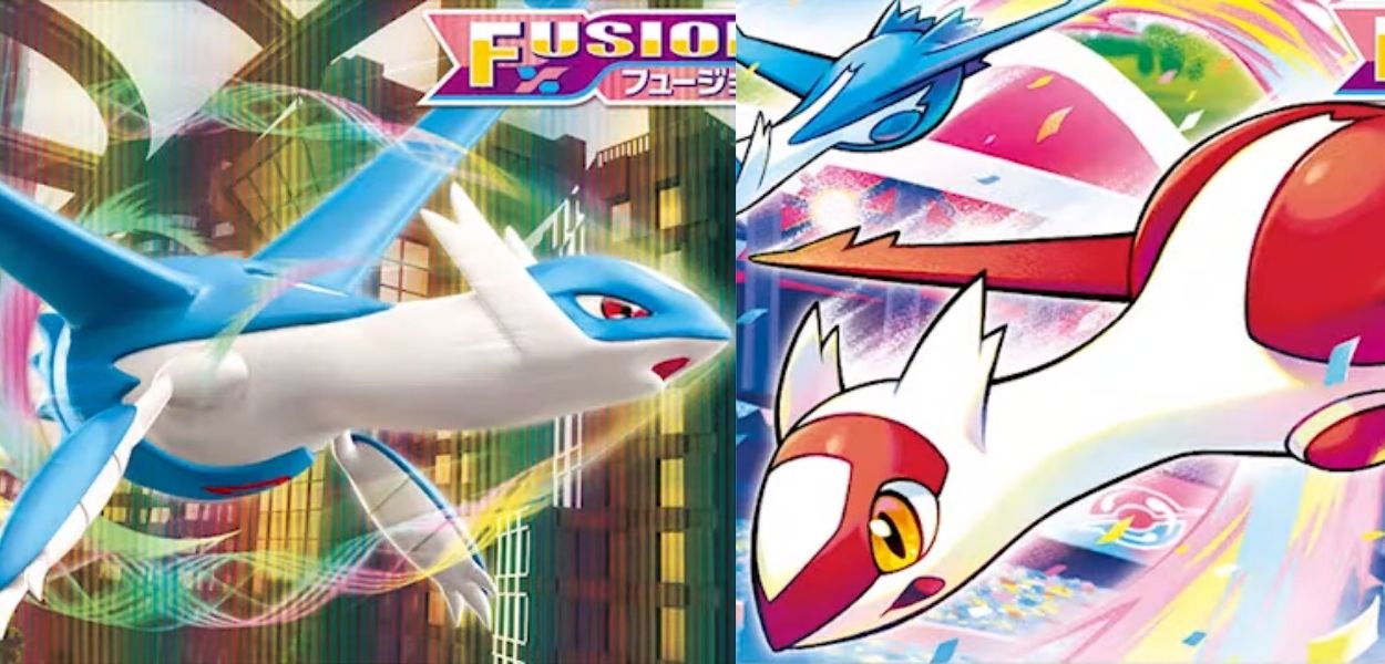 Colpo Fusione, svelate le carte di Latios e Latias