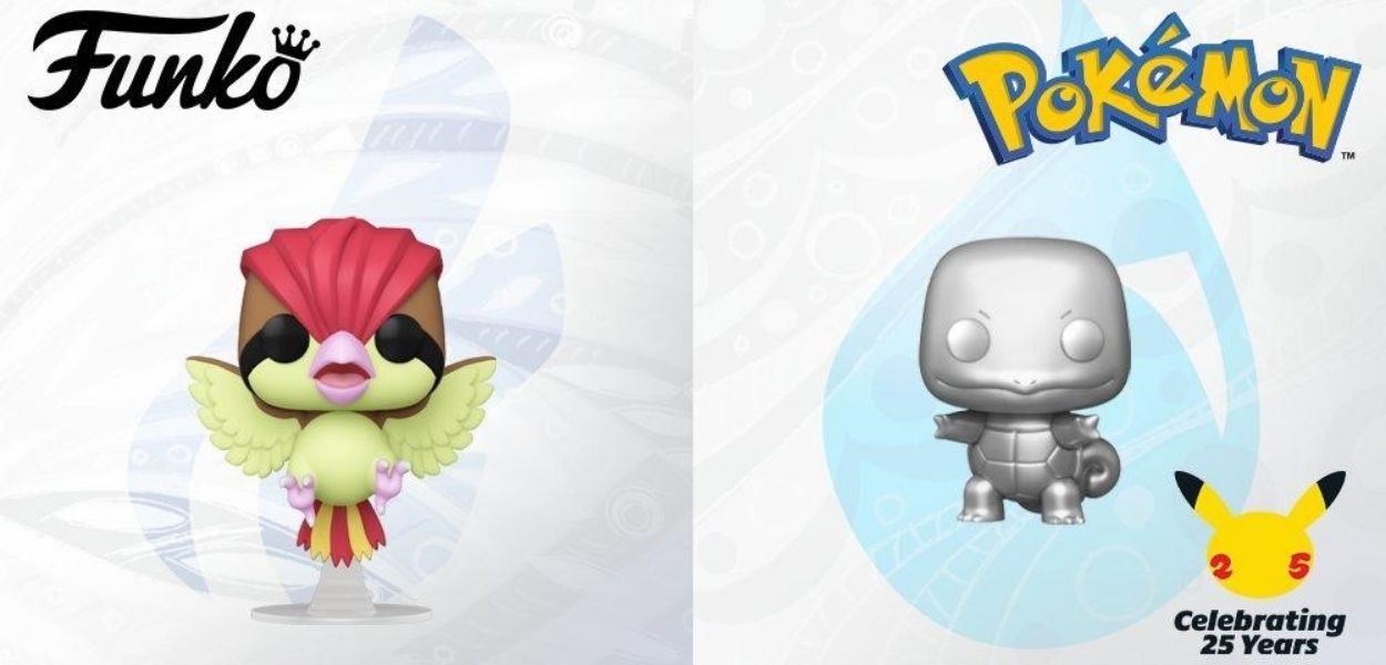 Svelati i nuovi Funko POP di Caterpie, Dragonite, Squirtle e Pidgeotto