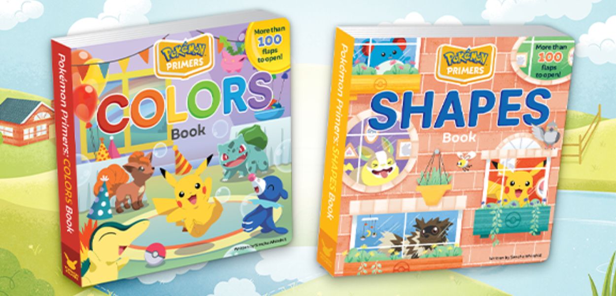 Impara colori e forme con i libri educativi Pokémon