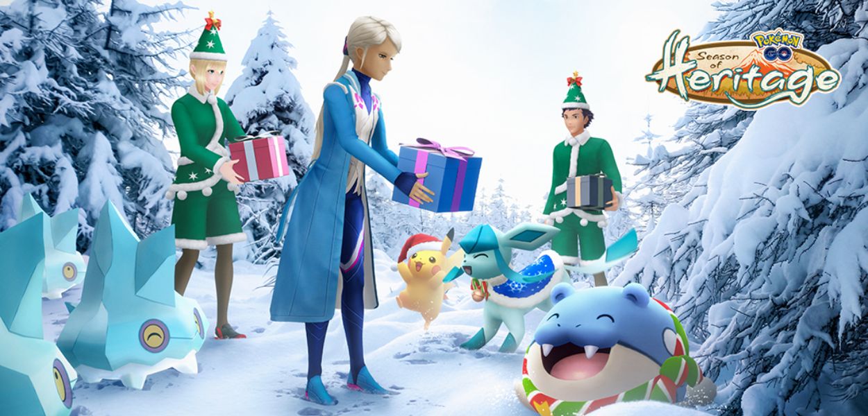 Bergmite e nuovi costumi nelle feste invernali di Pokémon GO