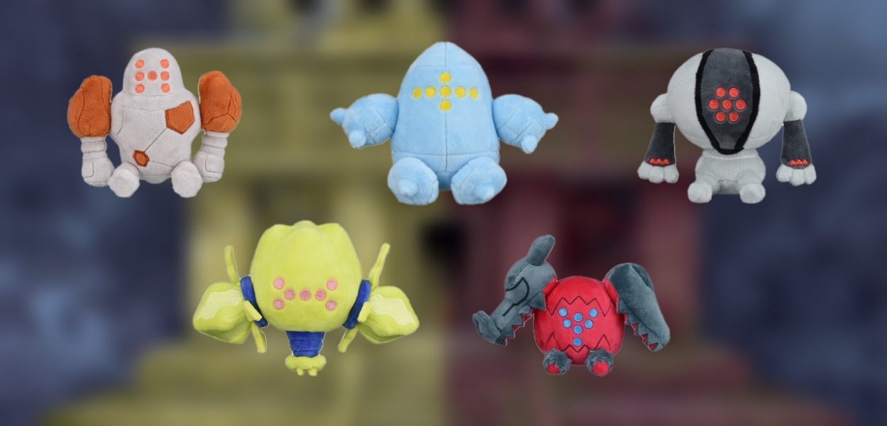 Svelati i nuovi peluche dedicati ai Regi e altri Pokémon