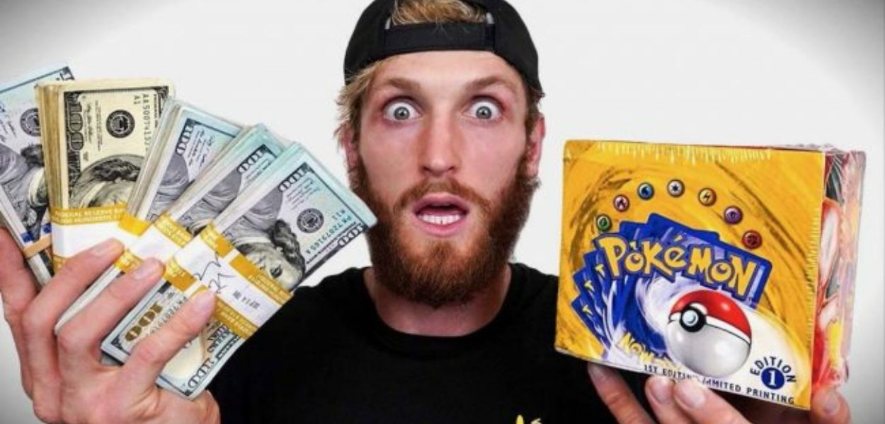 Logan Paul acquista 3,5 milioni di dollari di carte Pokémon Set Base probabilmente false