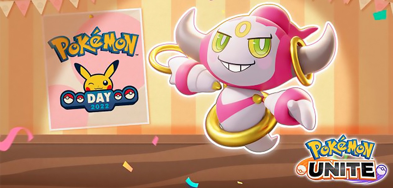 Pokémon Unite: per il Pokémon Day arrivano Hoopa, un evento speciale e nuovi Holowear