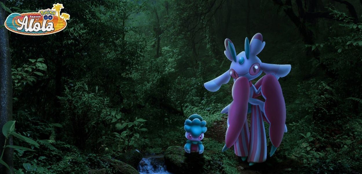 Tapu Lele e Lurantis debuttano nell'evento Giungla Ombrosa su Pokémon GO