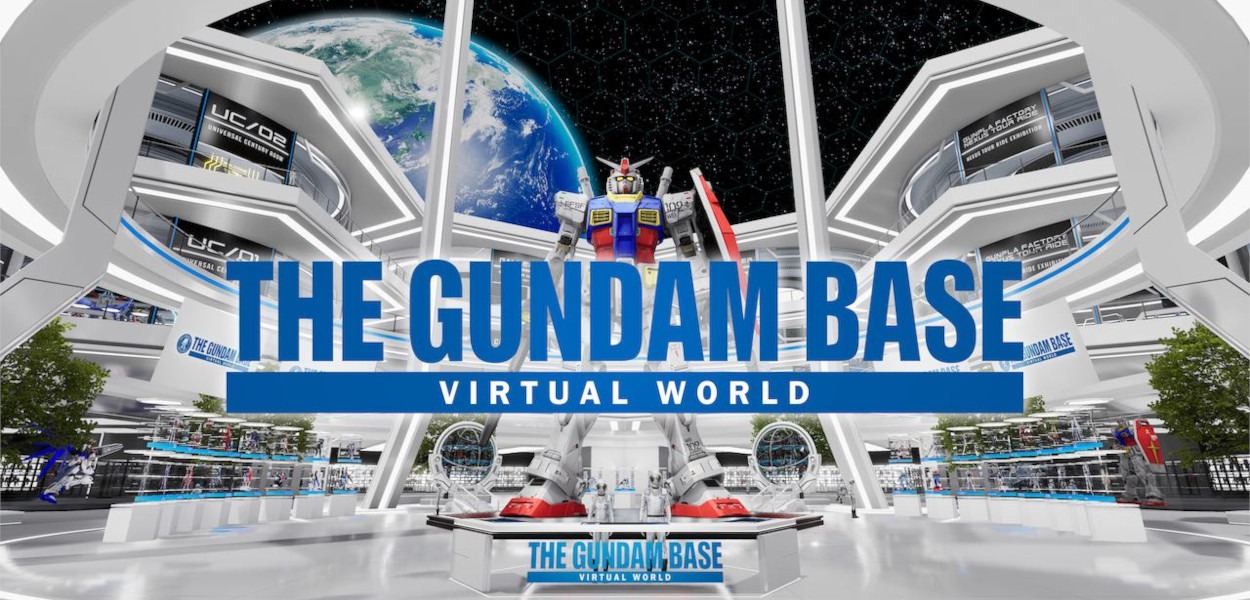 Bandai mostra il concept per un metaverso pieno di Gundam