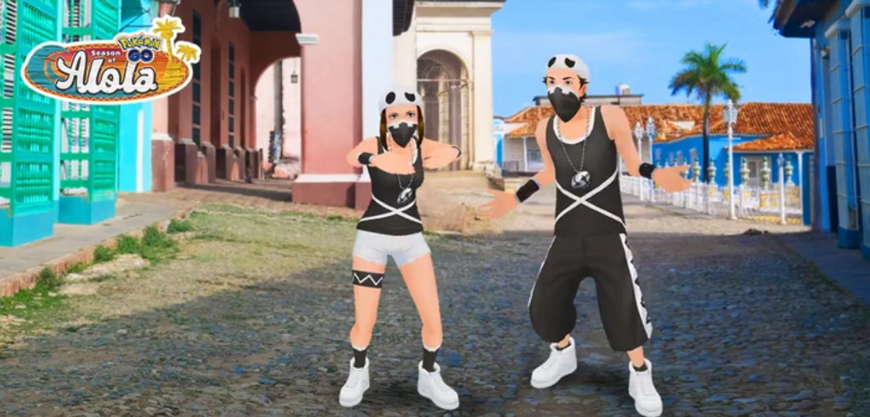 Pokémon GO: sono arrivati gli oggetti avatar del Team Skull