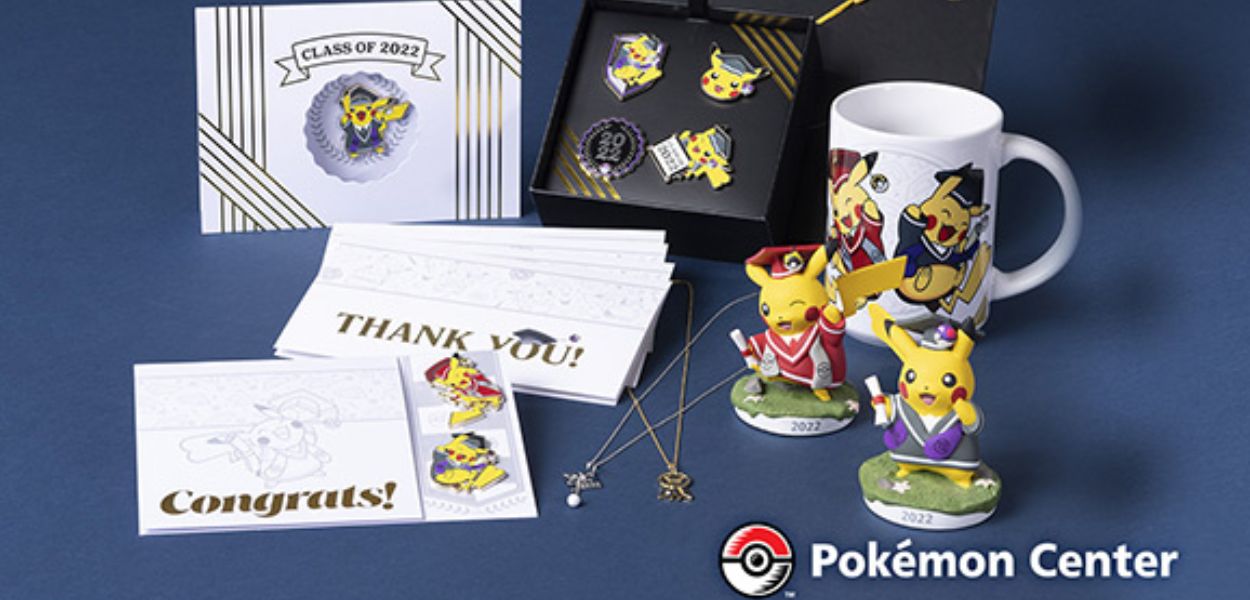 Pikachu si laurea: arrivato nei Pokémon Center un set dedicato alle promozioni