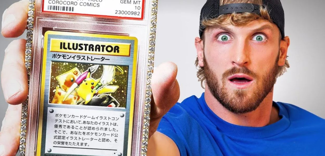 Logan Paul trasforma la sua carta più rara in un NFT