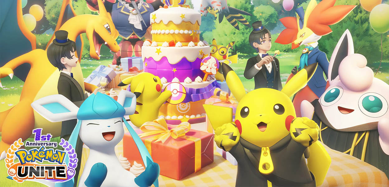 Pokémon Unite festeggia il 1° anniversario con un evento speciale e 6 nuove creature giocabili