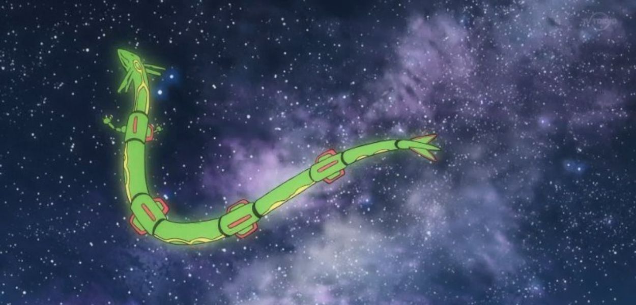 Rayquaza e altri Pokémon compaiono nei cieli giapponesi grazie a delle coreografie di droni