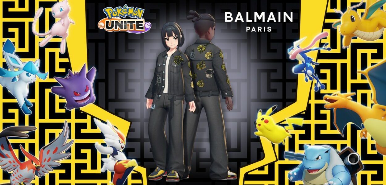 Pokémon Unite: arriva il nuovo set moda Balmain per Allenatore