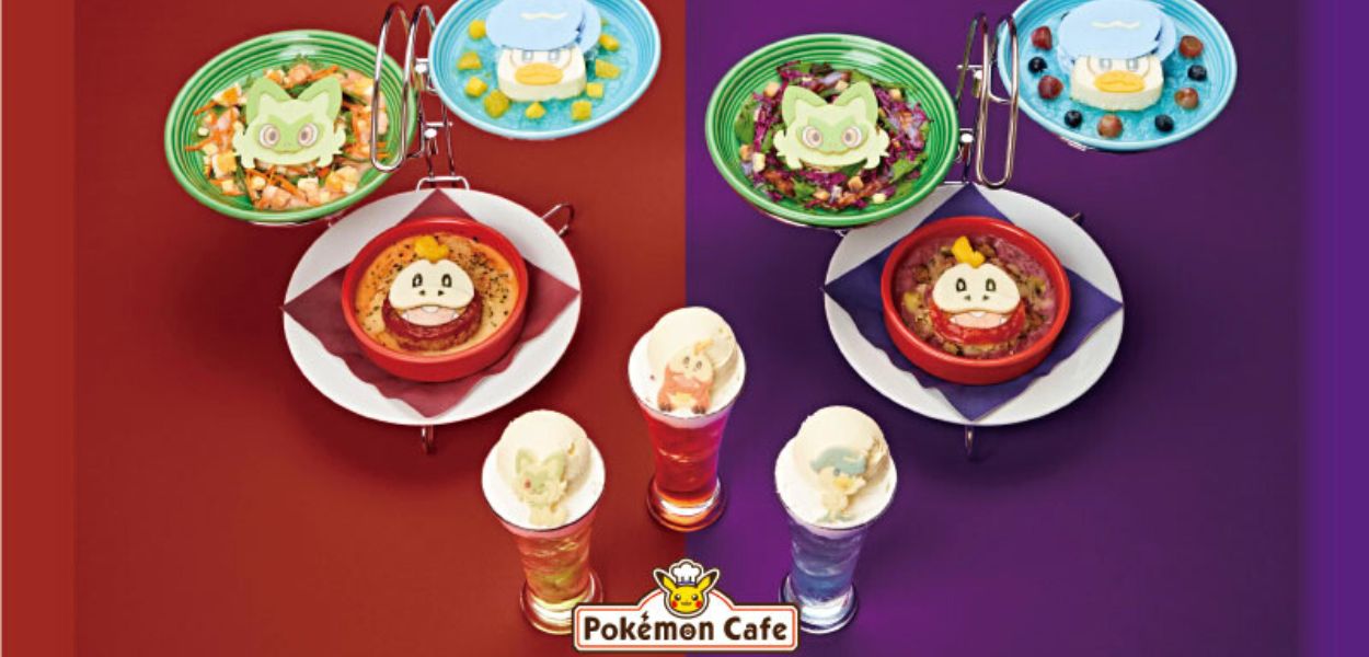 In arrivo nuovi piatti dedicati a Scarlatto e Violetto nei Pokémon Cafè -  Pokémon Millennium