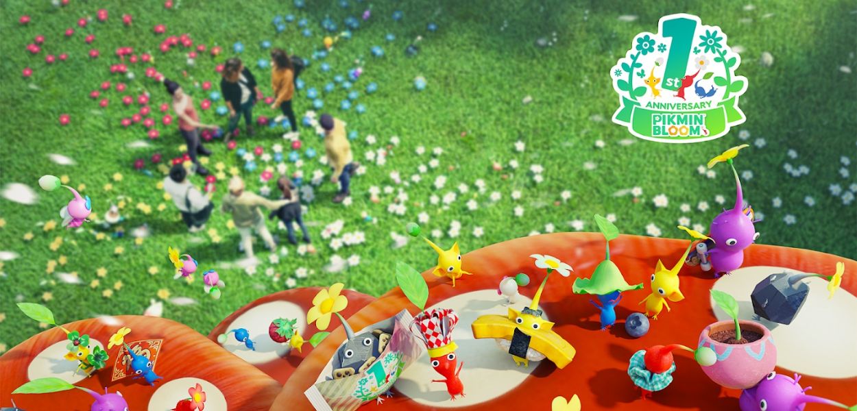 Pikmin Bloom festeggia il primo anniversario con eventi e attività speciali