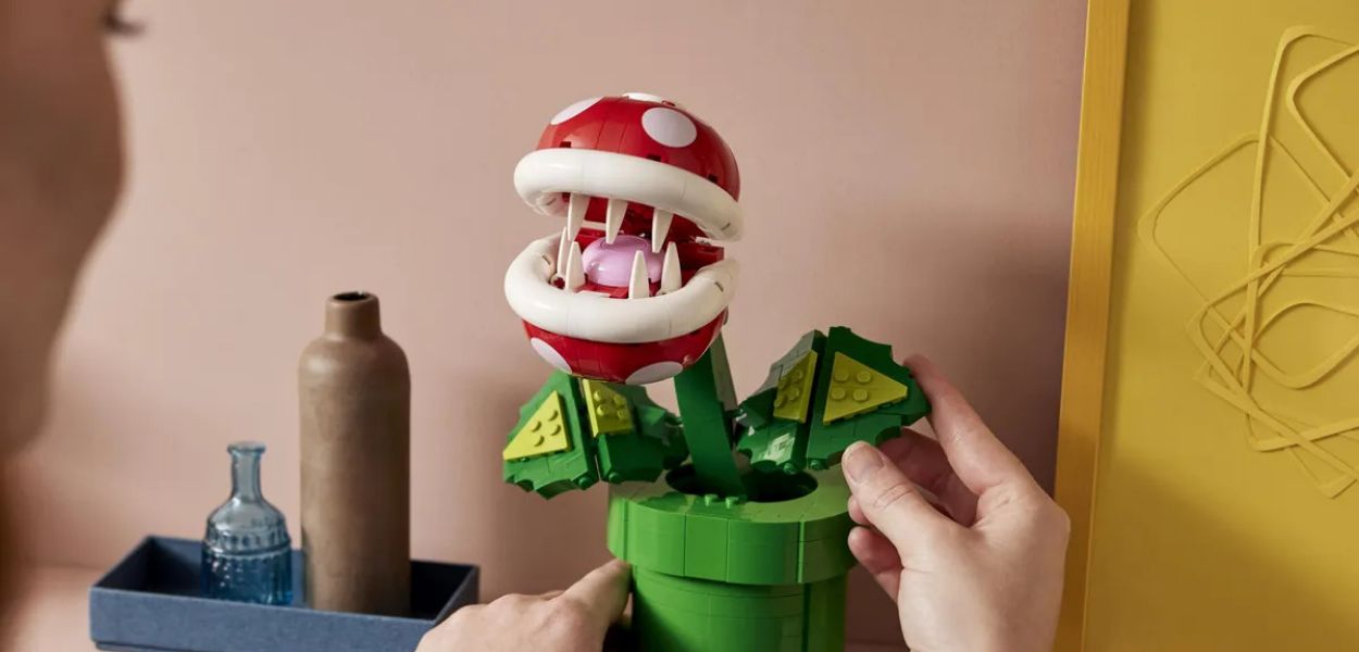 Lego Super Mario, in arrivo il set Pianta Piranha 