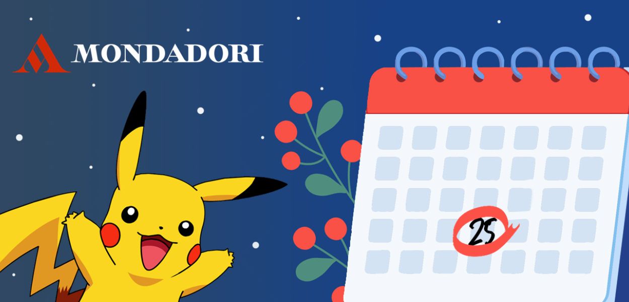 Preparati al Natale con il Calendario delle feste Pokémon pubblicato da