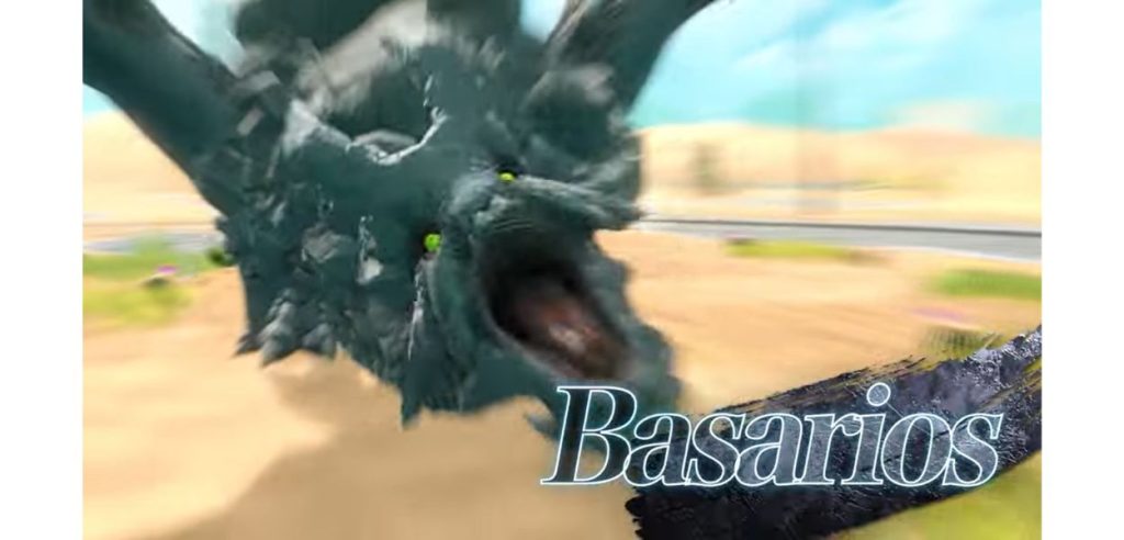 Basarios monster hunter now