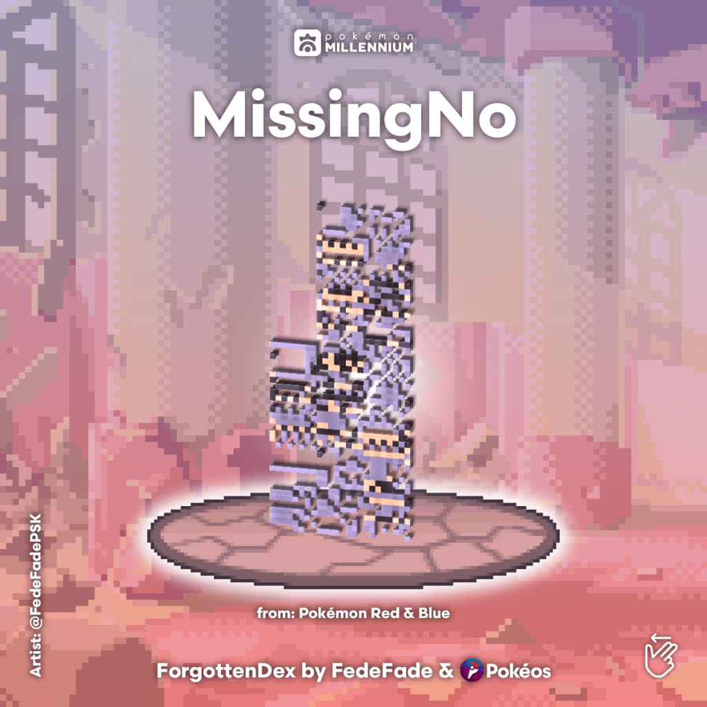 Pokéos pixel MissingNo