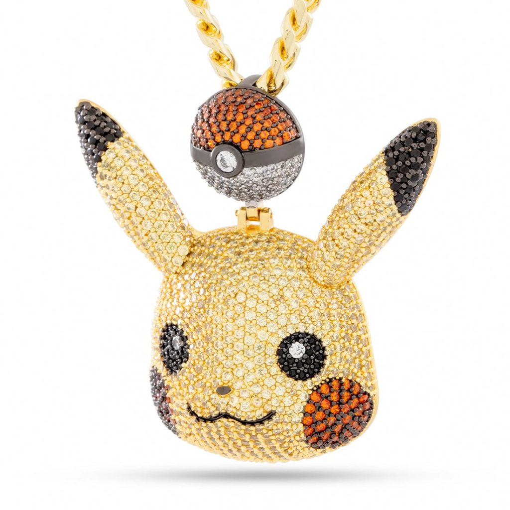 collana pikachu king ice x pokémon