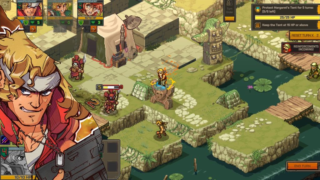 metal slug tactics screenshot 1