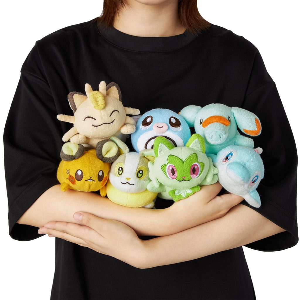 Peluche Pokémon lavabili in braccio