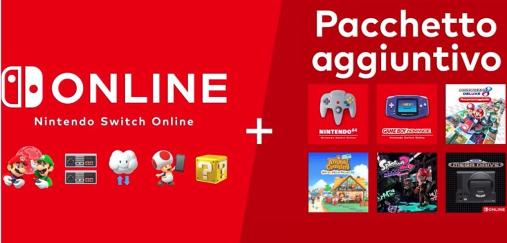 Nintendo Switch Online abbonamenti