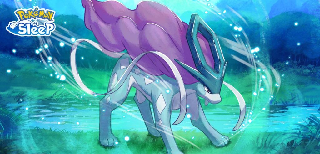 Pokémon Sleep Suicune Settimana Acqua