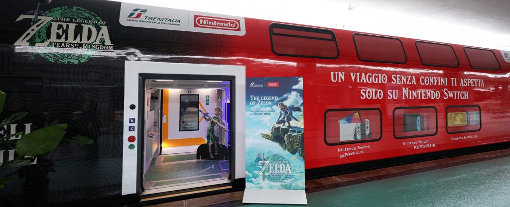 collaborazione zelda e trenitalia