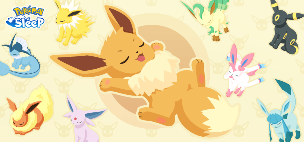 Eevee e evoluzioni Pokémon Sleep