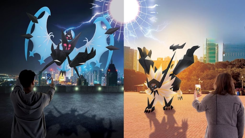 Necrozma 2 forme Pokémon GO