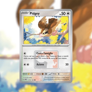 pidgey promo leghe pokémon