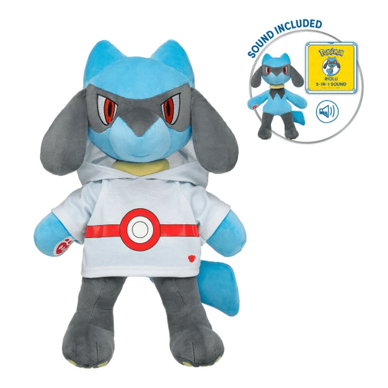 Pupazzo Riolu build-a-bear