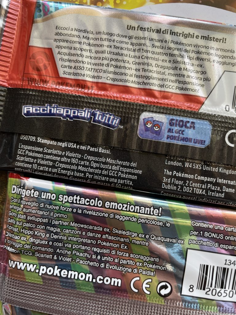 carte Pokémon false