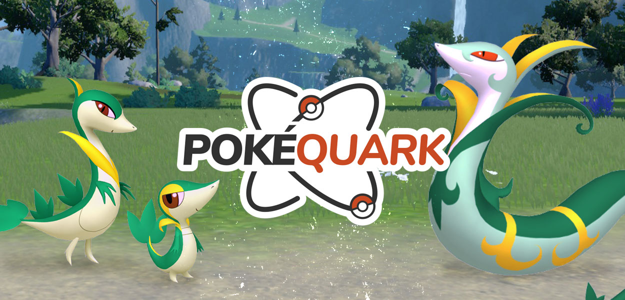 PokéQuark: Snivy, Servine e Serperior, tre raffinati serpenti dal portamento regale