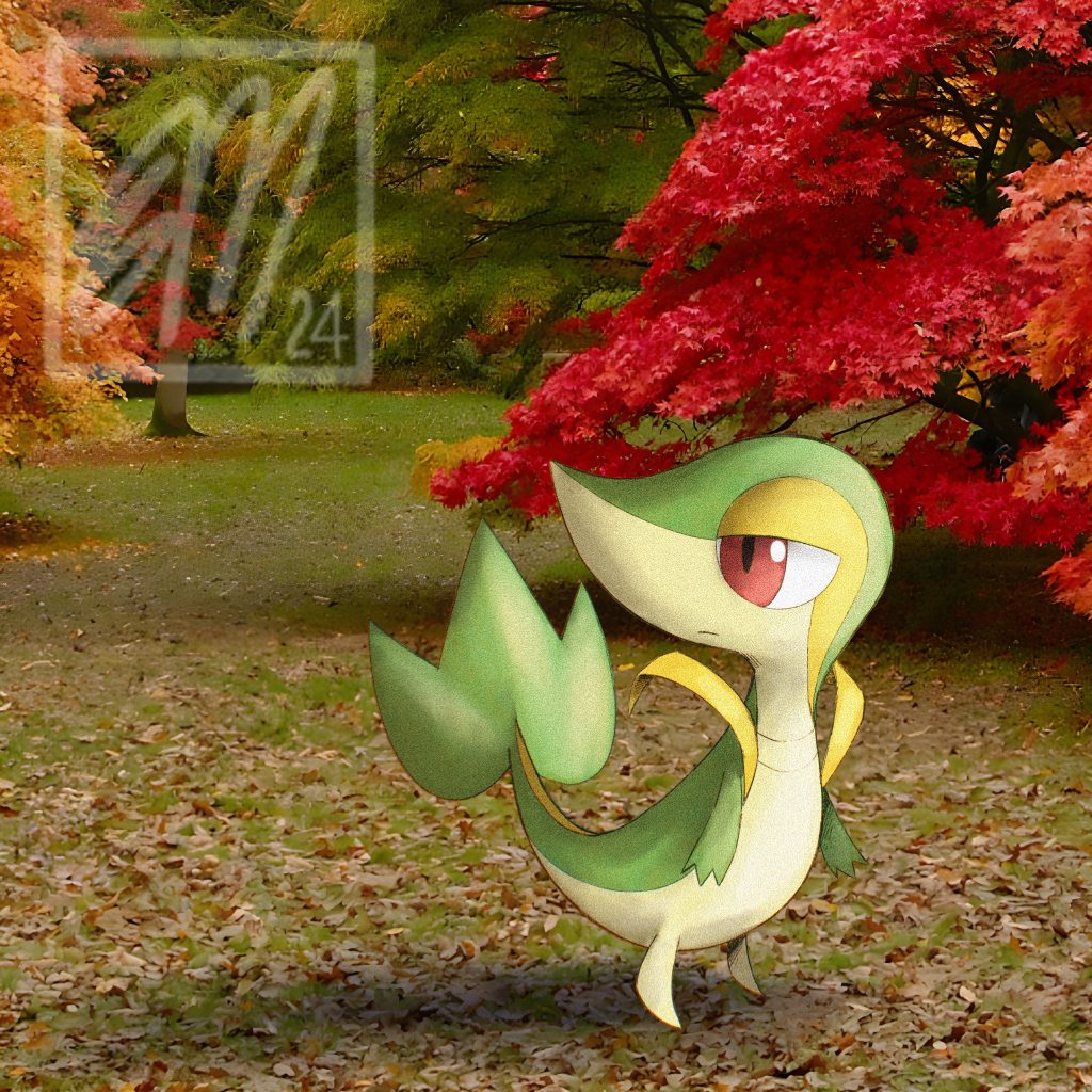 Snivy wallpaper