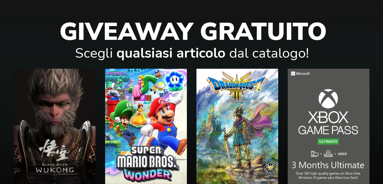 Torna il Giveaway gratuito di Instant Gaming: in palio un premio a tua scelta!