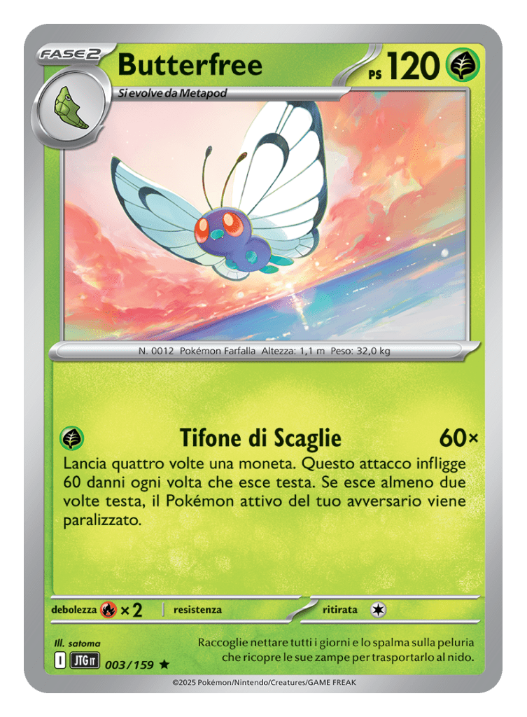 butterfree Avventure Insieme