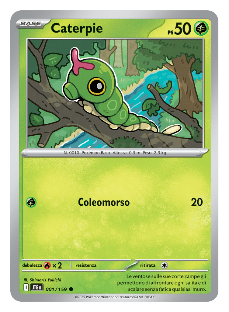 caterpie Avventure Insieme