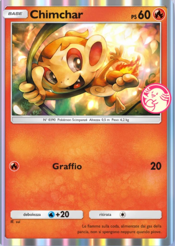 chimchar gcc pokémon pocket