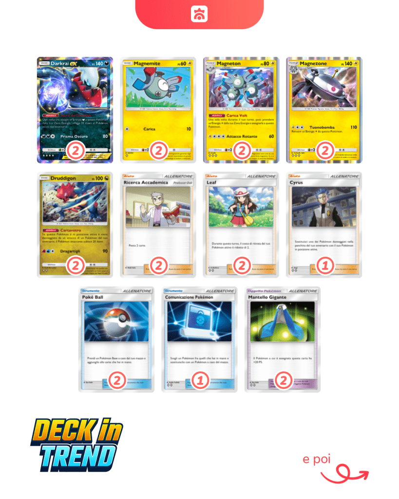 darkrai-ex gcc pokémon pocket mazzo 1