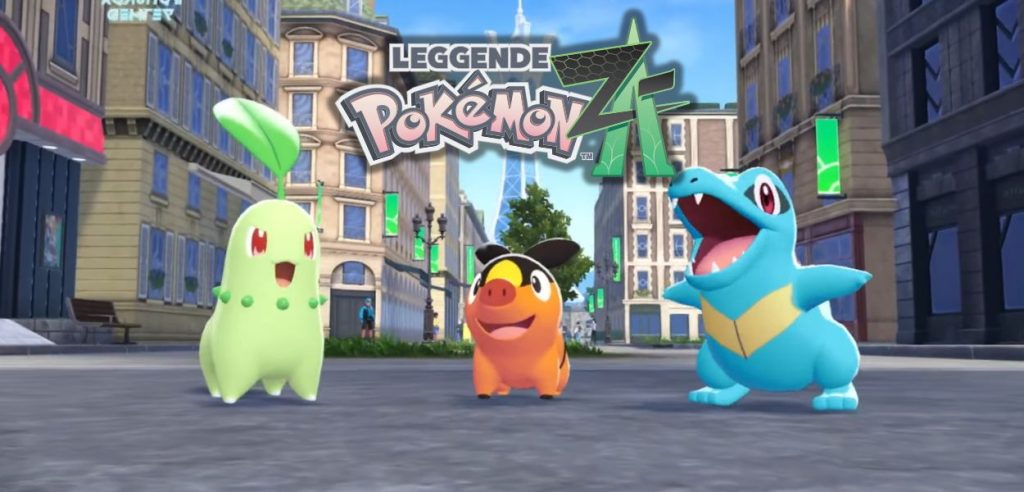 leggende pokémon z-a starter